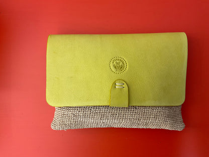 Tasche  Raffia Clutch