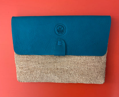 Tasche  Raffia Clutch
