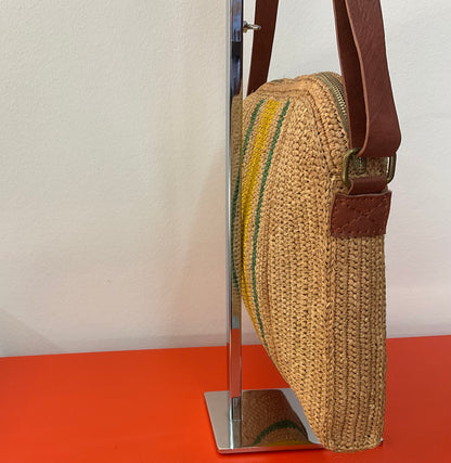 Tasche Raffia Umhängetasche