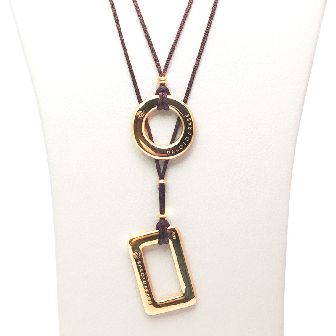 Halsband mit Gold/Silber Anhänger