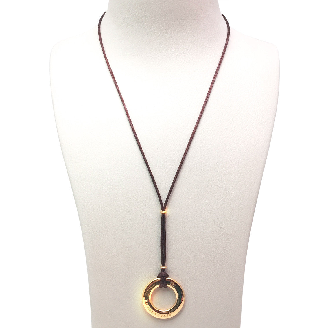 Halsband mit Gold/Silber Anhänger