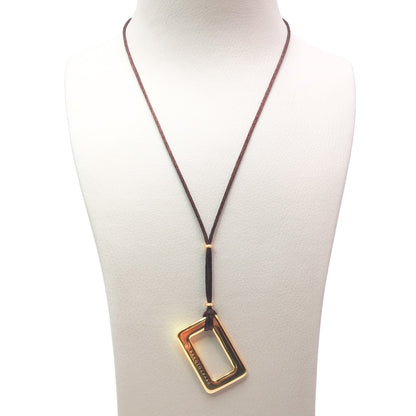 Halsband mit Gold/Silber Anhänger