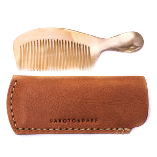 ZEBU HORN KAMM MIT ETUI