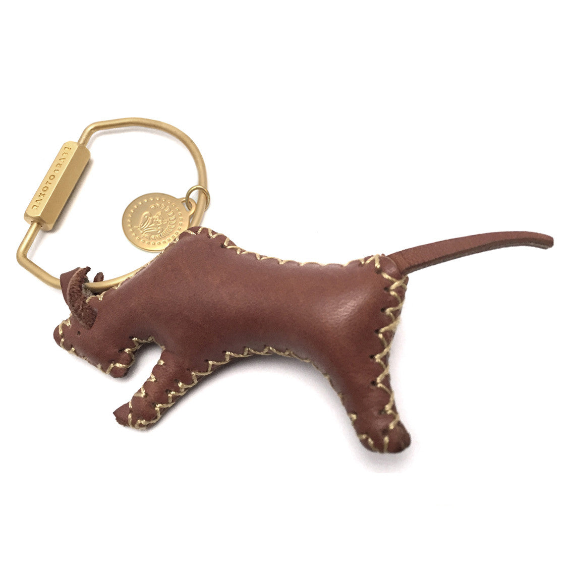 Schlüsselring mit Stier