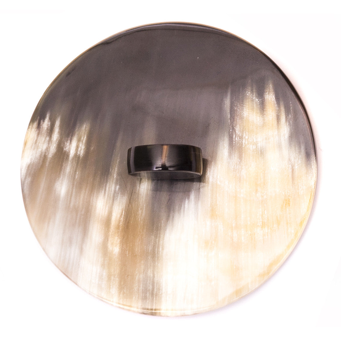 Hornschale mit Deckel